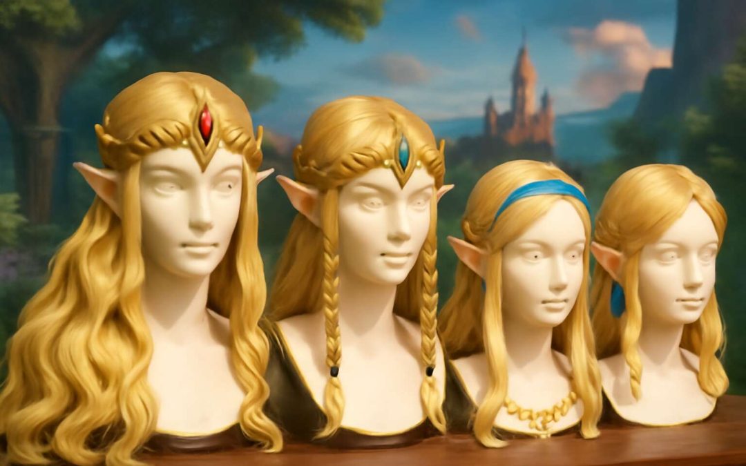zelda hair wigs