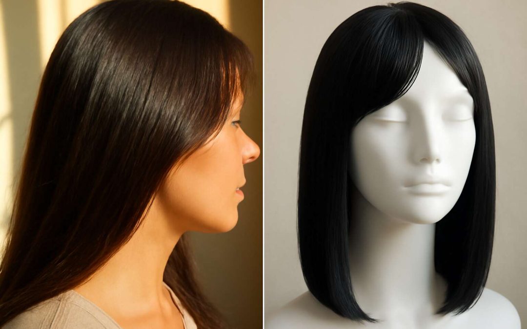 are human hair wigs cooler than synthetic