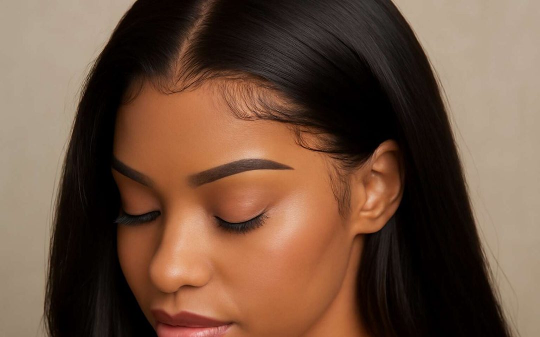 glueless full lace human hair wigs with baby hair