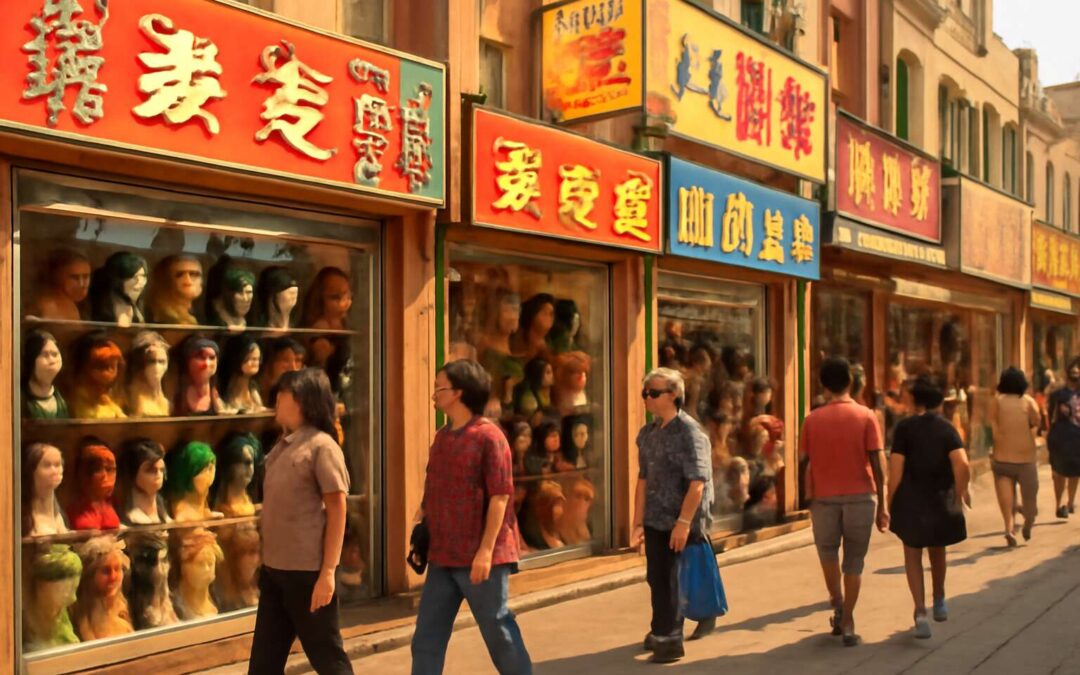 xuchang hair & wigs street